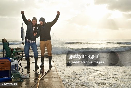 Bromance blooms over a fishing trip Bromance blooms over a fishing trip