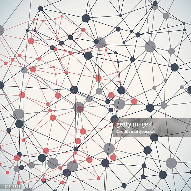 complex network background - tangle data stock illustrations
