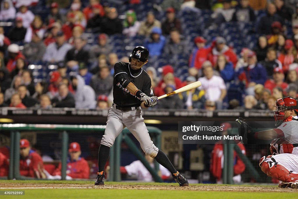 Miami Marlins v Philadelphia Phillies