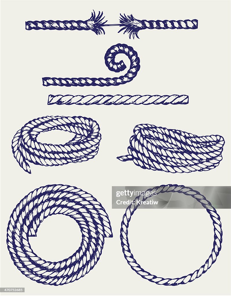 Nautical Rope Style Nautical Rope Knot