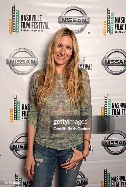 Holly Williams of the film "Country: Portraits of an American Sound" attend the Nashville Film Festival at Green Hills Cinema on April 22, 2015 in...