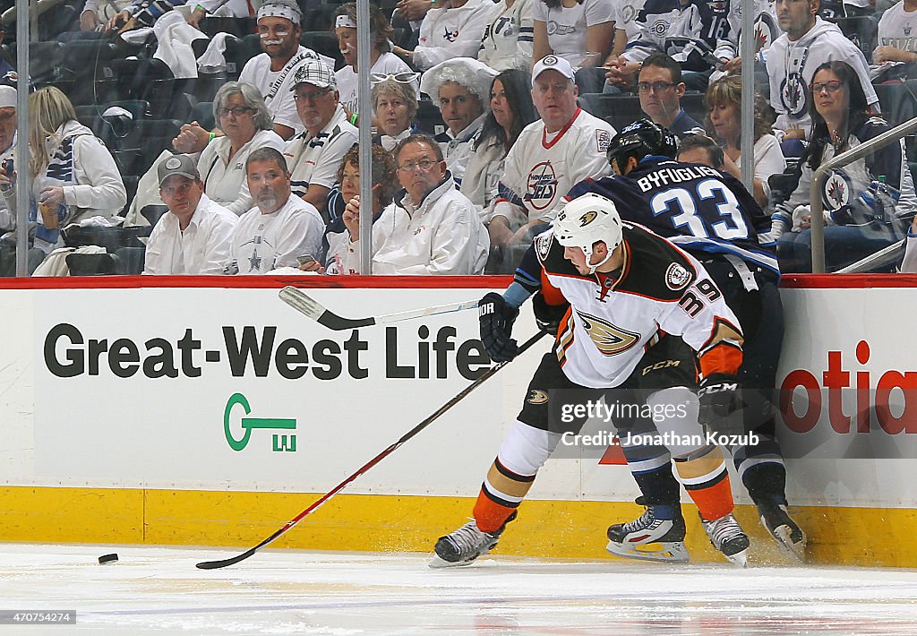 Anaheim Ducks v Winnipeg Jets - Game Four