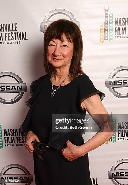 Raeanne Rubenstein of the film "Country: Portraits of an America Sound" attend the Nashville Film Festival at Green Hills Cinema on April 22, 2015 in...