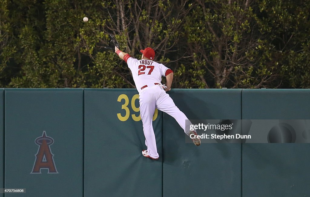 Oakland Athletics v Los Angeles Angels of Anaheim