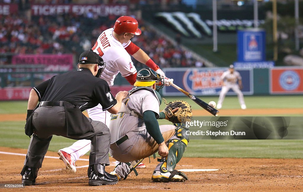 Oakland Athletics v Los Angeles Angels of Anaheim