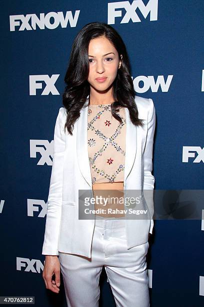 Annet Mahendru attends the 2015 FX Bowling Party at Lucky Strike on April 22, 2015 in New York City.