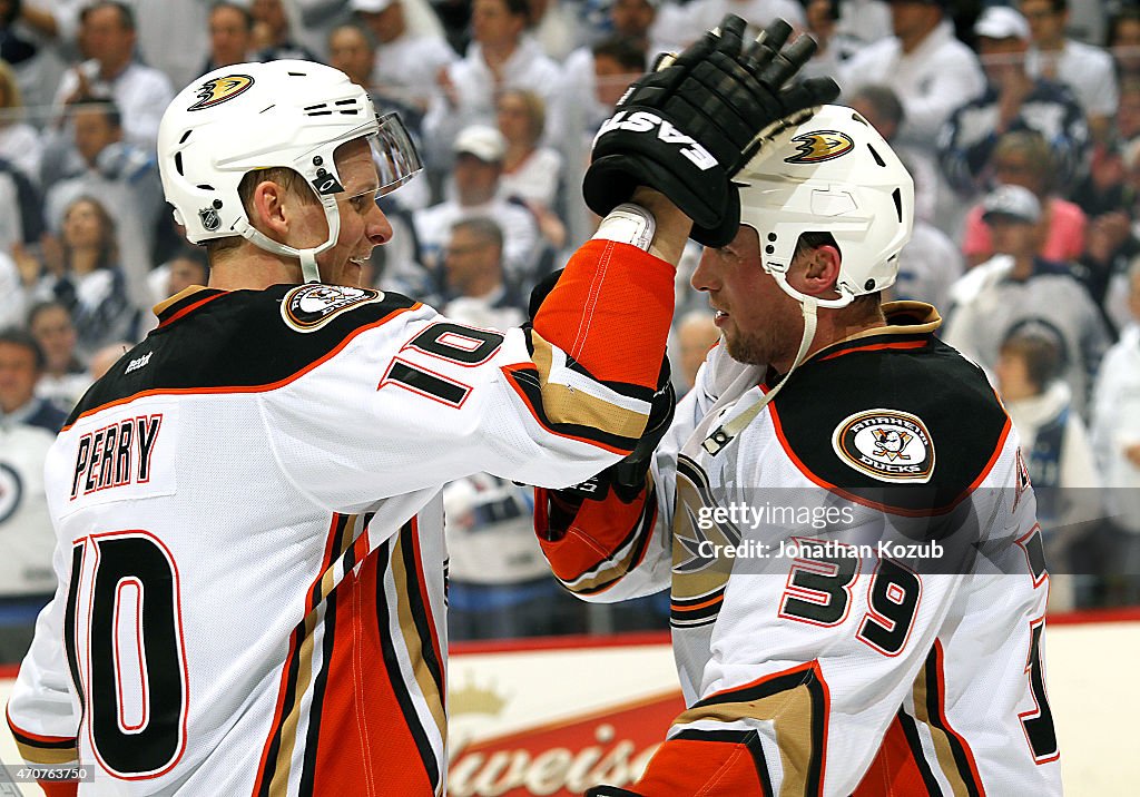 Anaheim Ducks v Winnipeg Jets - Game Four