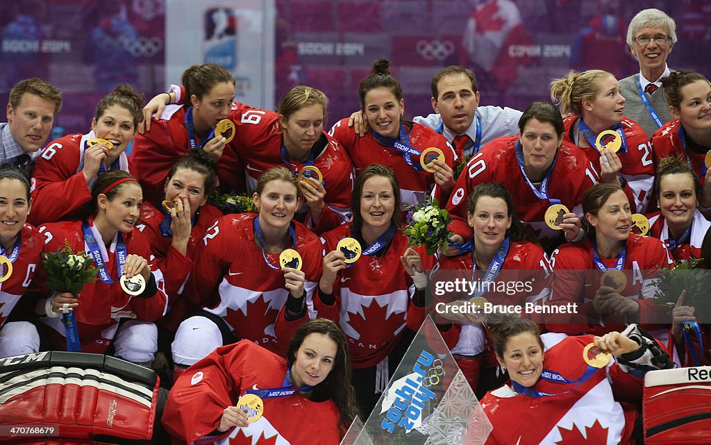 Ice Hockey - Winter Olympics Day 13 - Canada v United States