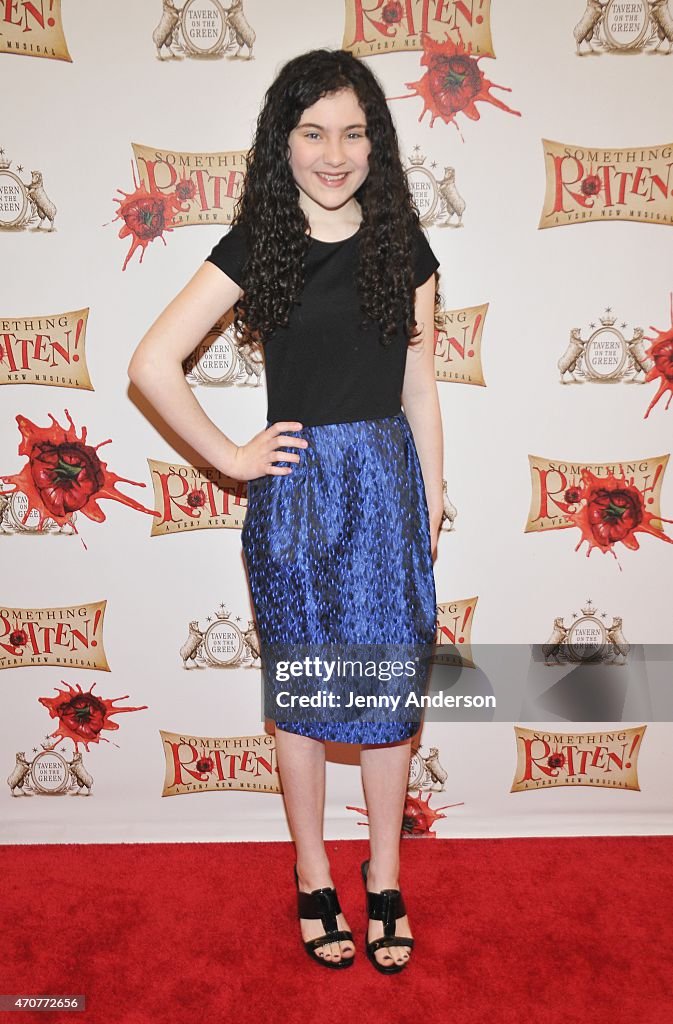 "Something Rotten!" Broadway Opening Night - Arrivals & Curtain Call