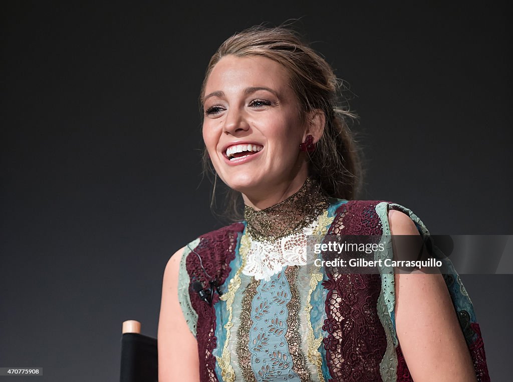 Apple Store Soho Presents Meet The Filmmaker: Blake Lively, "Age of Adaline"