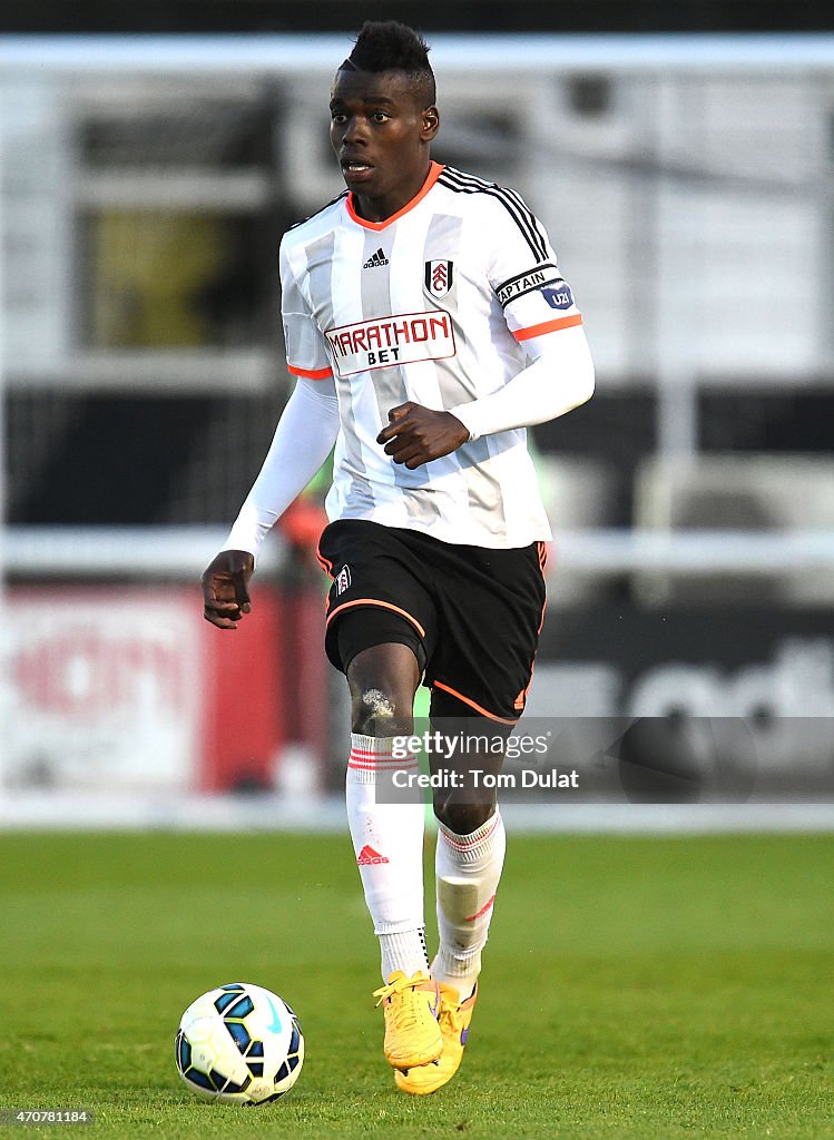 Fulham U21 v FC Porto U21 - Barclays U21 Premier League International Cup Semi Final