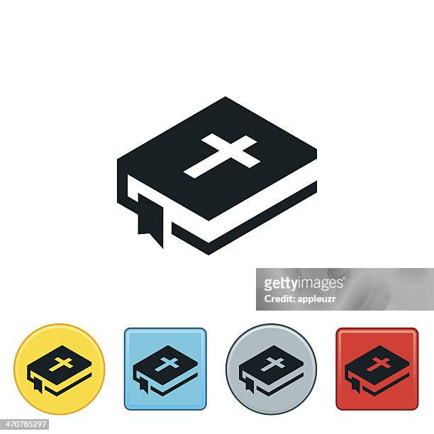 bible icon - bible stock illustrations
