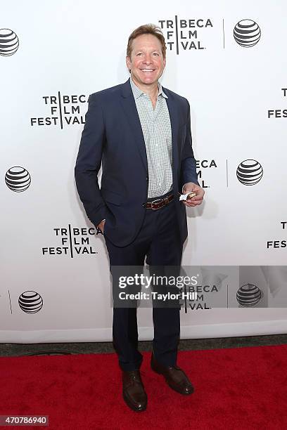 Steve Guttenberg attends the world premiere of "Live From New York" at The Beacon Theatre on April 15, 2015 in New York City.