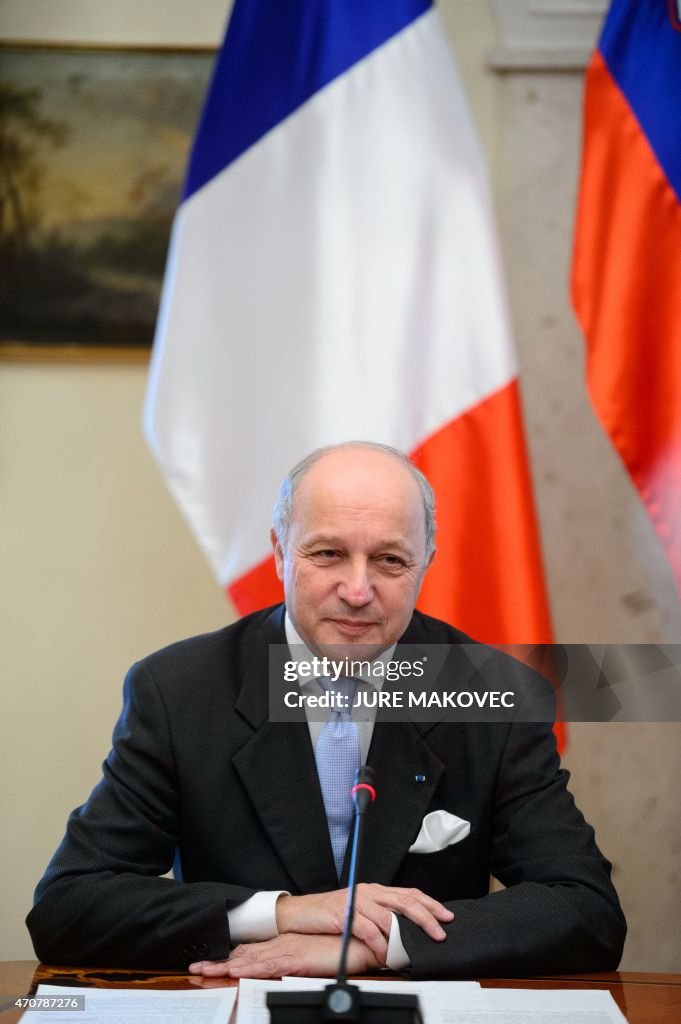 SLOVENIA-FRANCE-POLITICS-DIPLOMACY