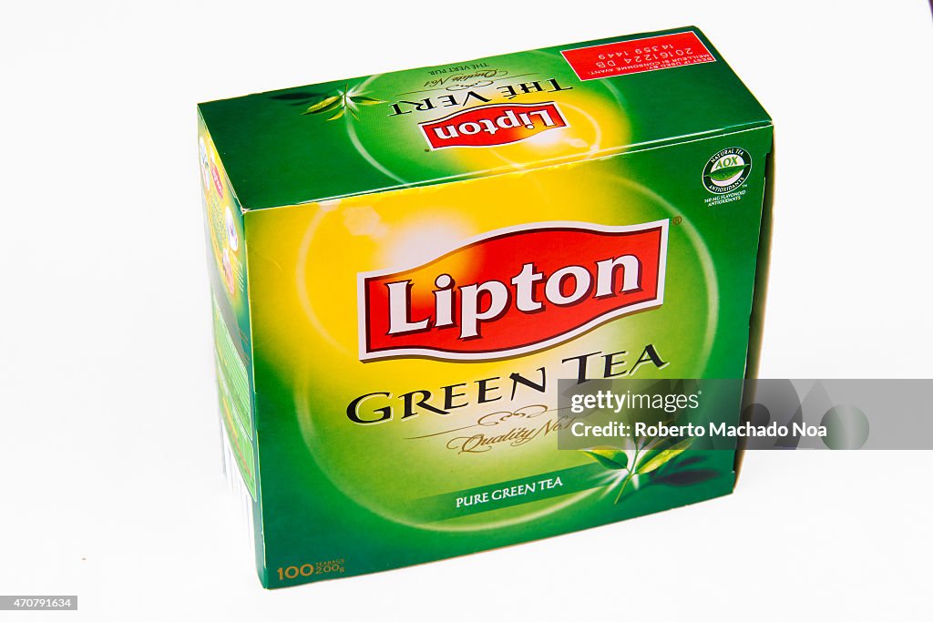 Most popular drinks: Lipton green tea is made from the...