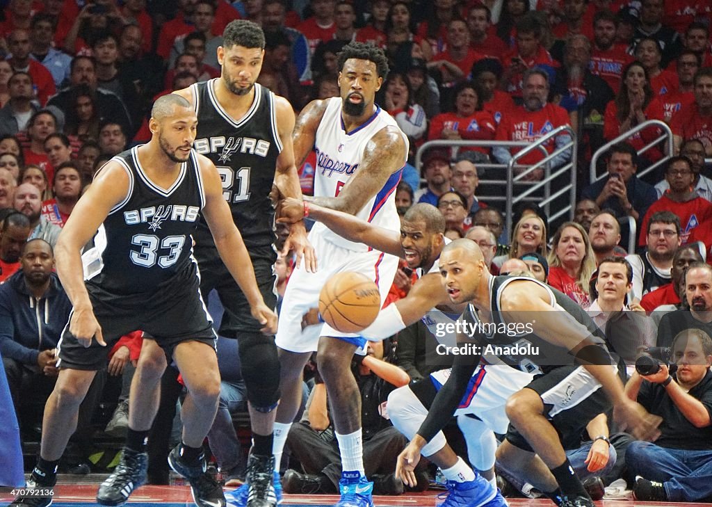 San Antonio Spurs v Los Angeles Clippers