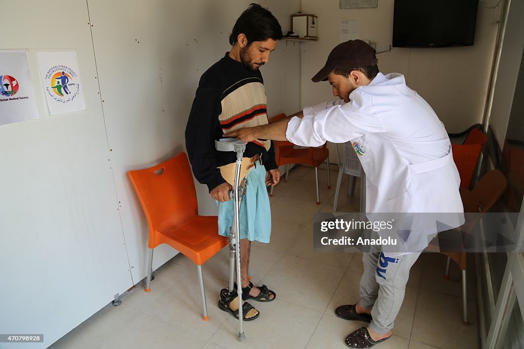 Prosthetics center for Syrians in Hatay