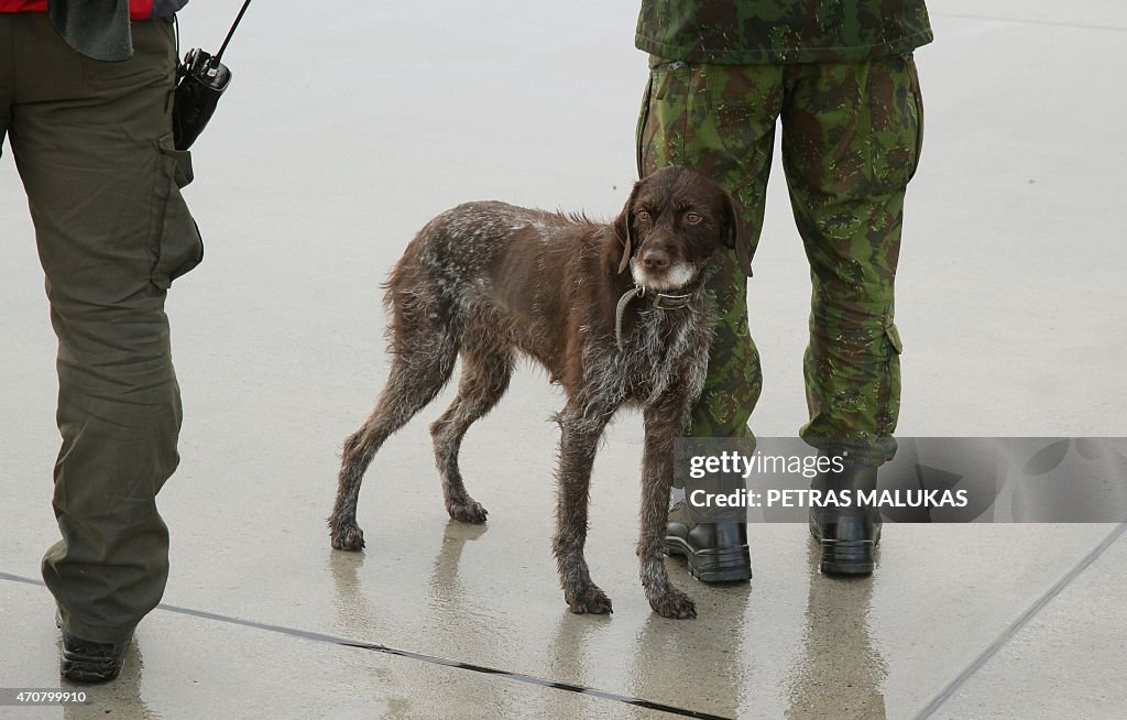 LITHUANIA-NATO-DEFENCE-ARMY-AVIATION-ANIMALS