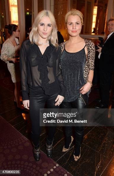 Rachel Howlett and Gabrielle du Plooy attend a one night private view ...