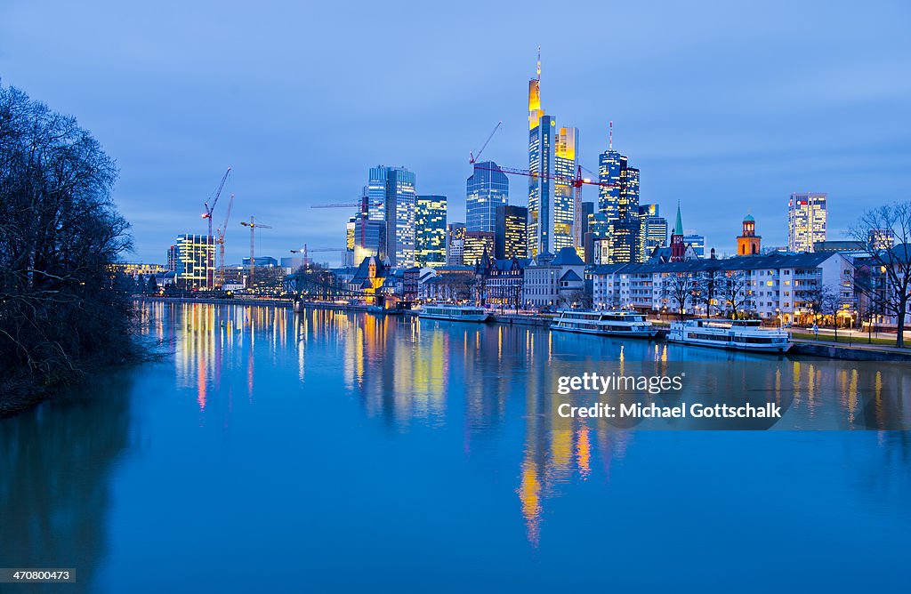 Skyline of Frankfurt