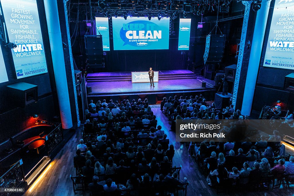 Keep It Clean To Benefit Waterkeeper Alliance Live Earth Day Comedy Benefit