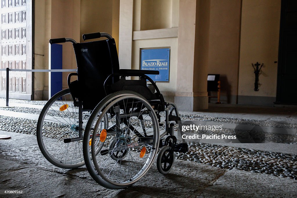 Prams used to accompany the sick and disabled in the...