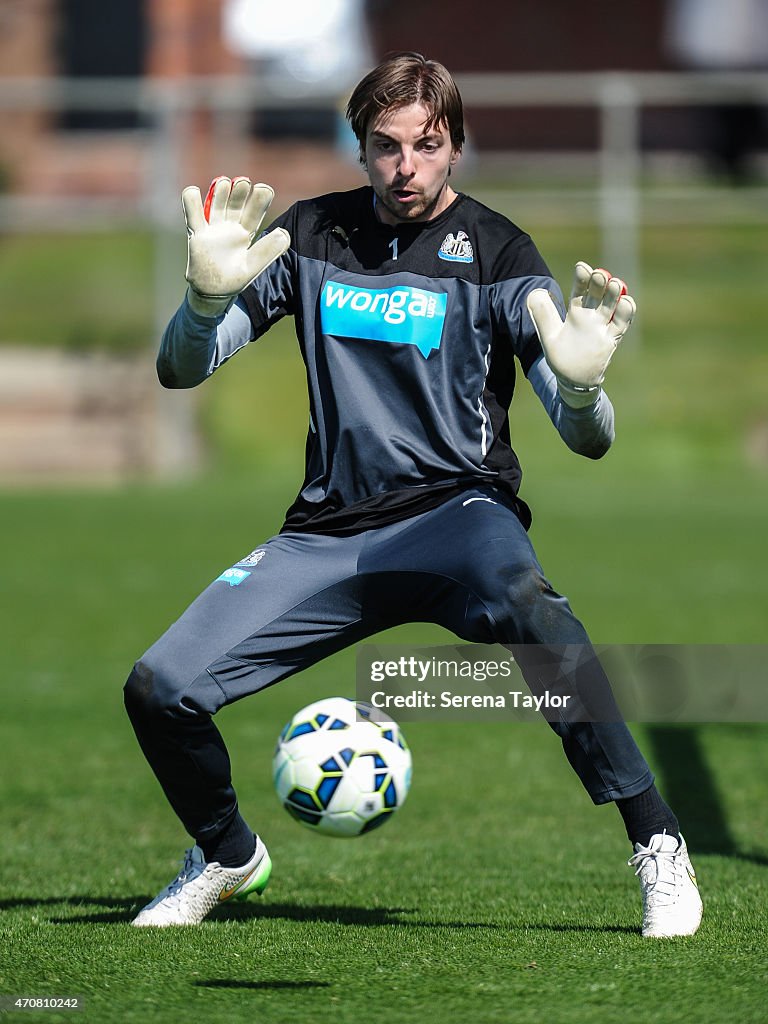 Newcastle United  Training Session