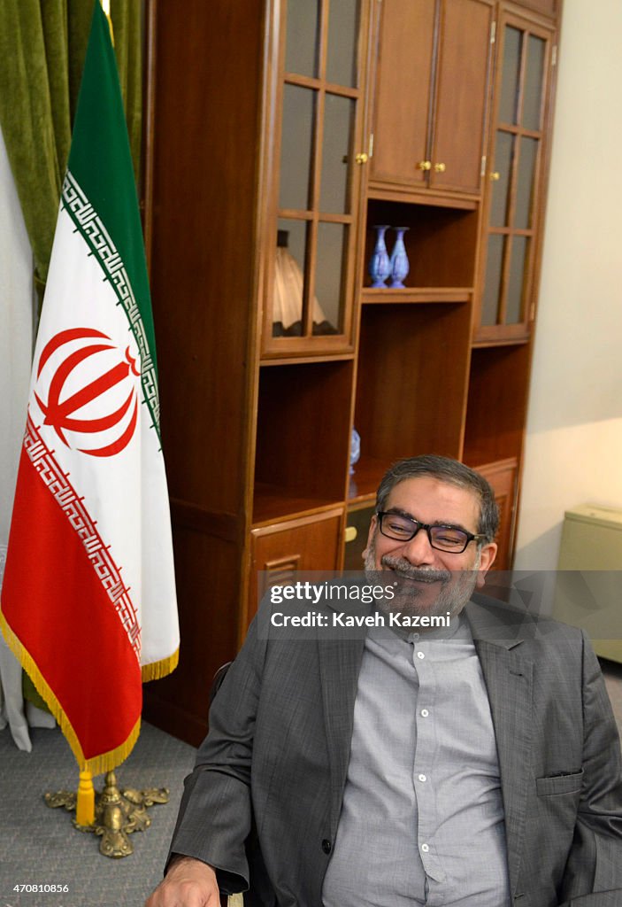 Shamkhani General Ali Shamkhani the secretary of the Supreme National Security ...