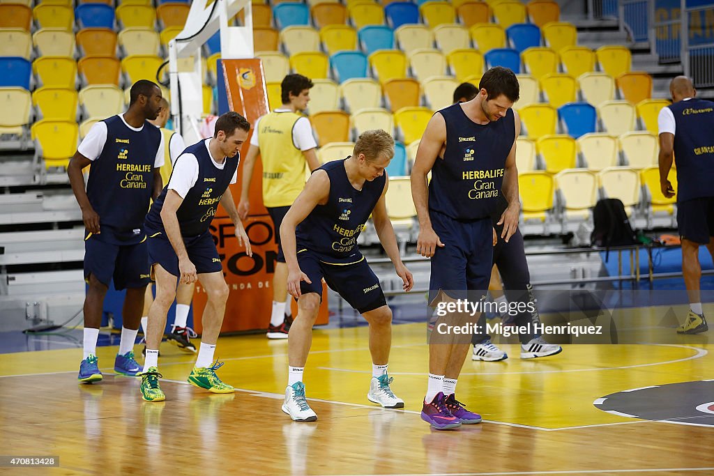 Herbalife Gran Canaria Las Palmas Practice - EuroCup Basketball