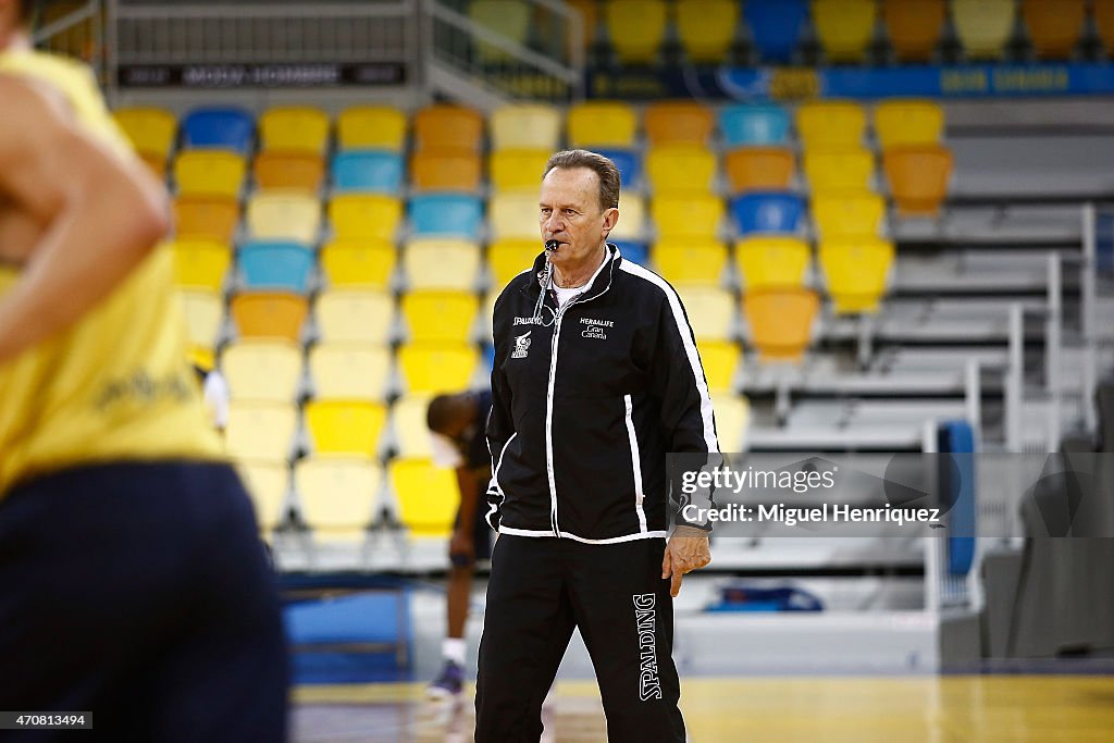 Herbalife Gran Canaria Las Palmas Practice - EuroCup Basketball