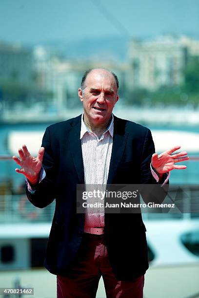 Spanish actor Felipe Velez attends the 'A Cambio de Nada' photocall during the 18th Malaga Spanish Film Festival at the port on April 23, 2015 in...