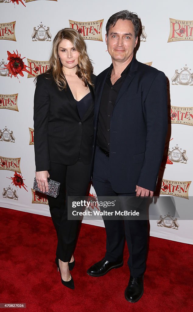 Nicholas Rohlfing Heidi Blickenstaff and Nicholas Rohlfing attend the Broadway Opening ...