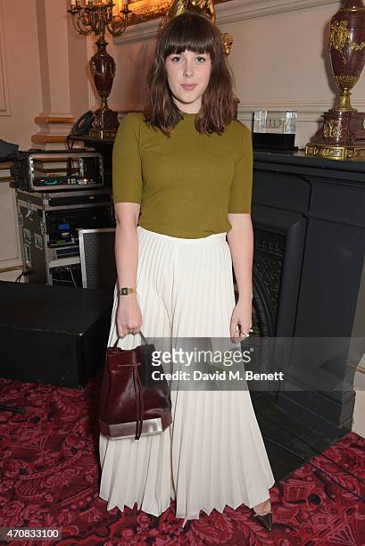 Alexandra Roach attends as Audi hosts the opening night performance of "La Fille Mal Gardee" at The Royal Opera House on April 23, 2015 in London,...