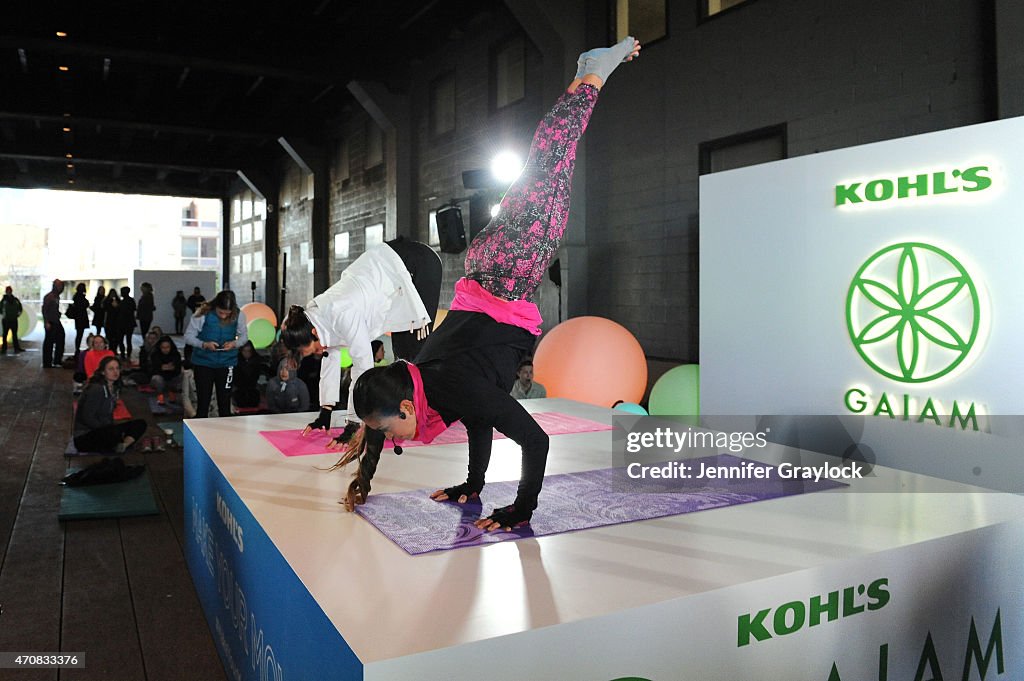 Kohl's Exclusive Gaiam Apparel Launch Event