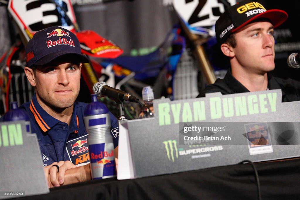 Monster Energy Supercross: Press Conference At Grand Central Terminal