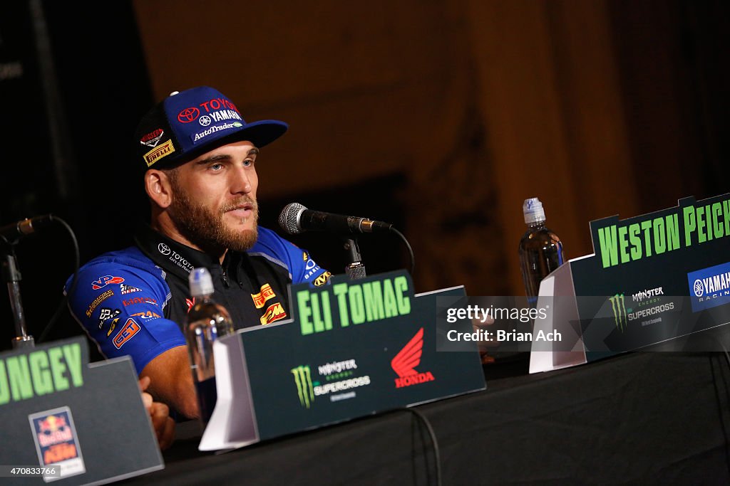 Monster Energy Supercross: Press Conference At Grand Central Terminal