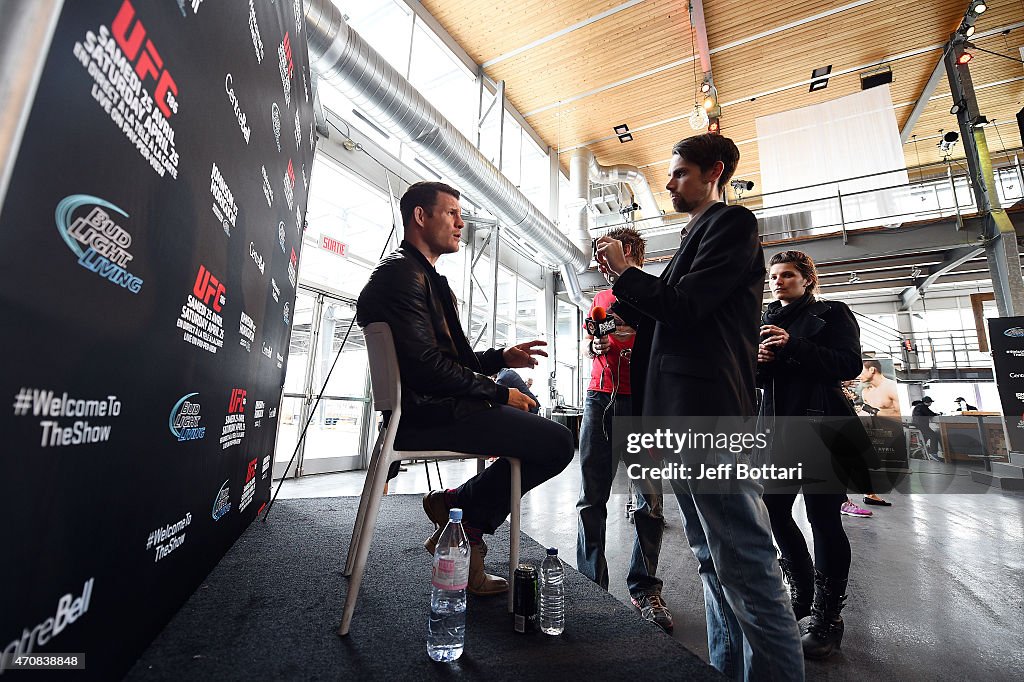 UFC 186 Ultimate Media Day