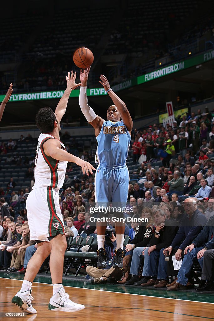 Denver Nuggets v Milwaukee Bucks