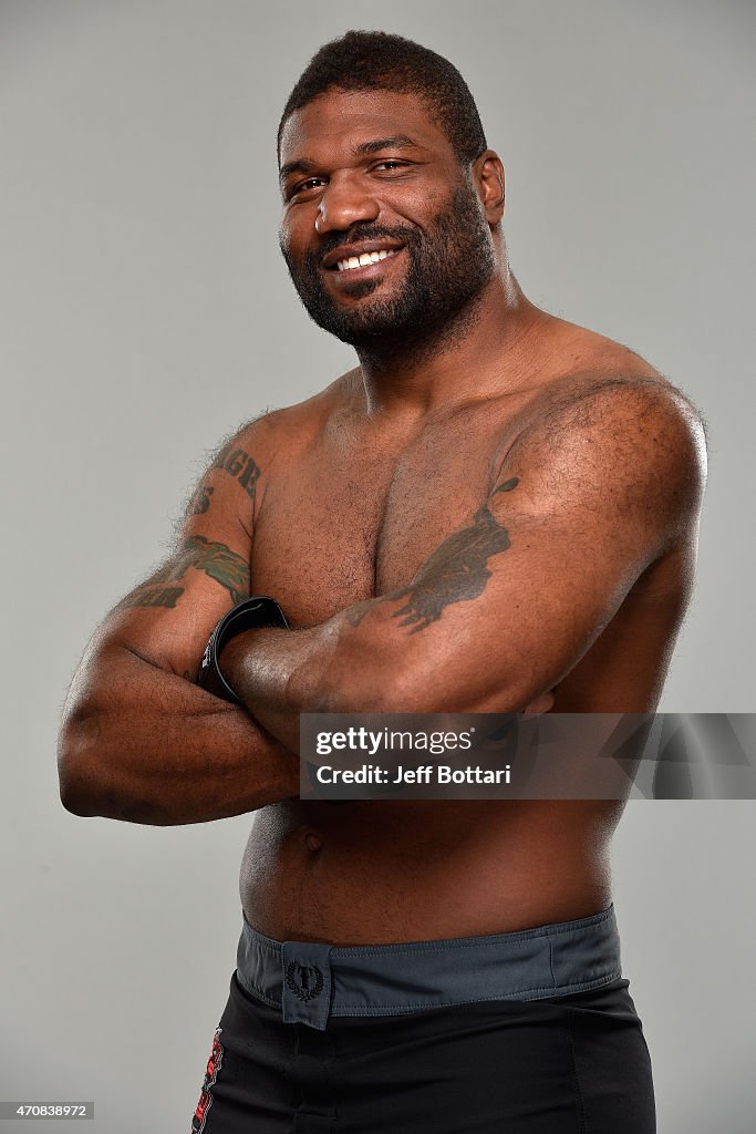 Who Is Rampage Quinton 'Rampage' Jackson poses for a portrait during a UFC photo ...