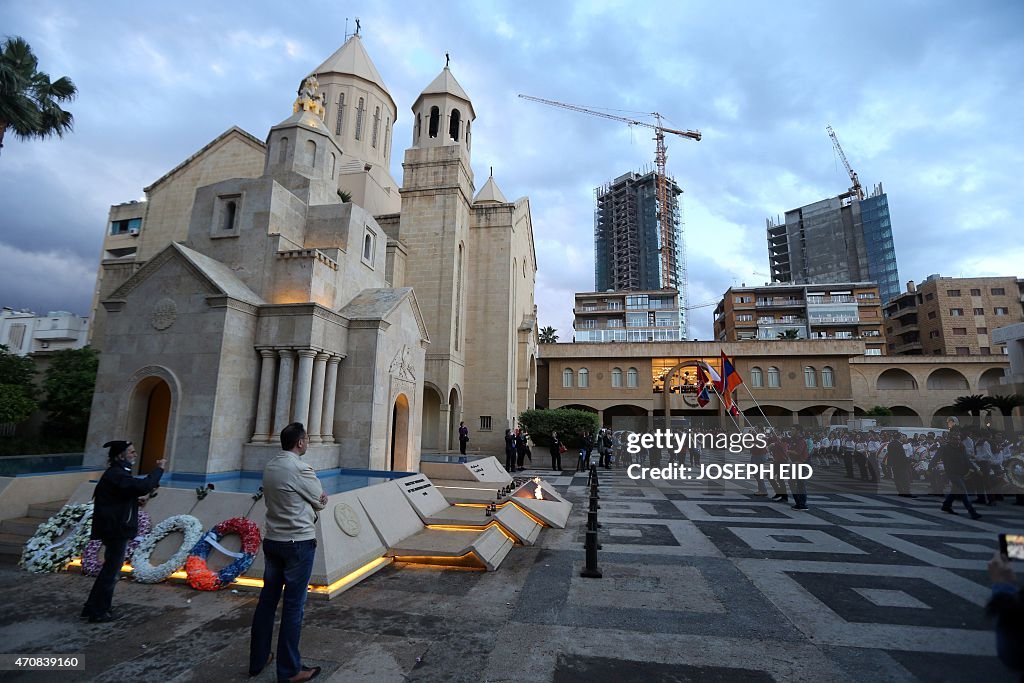 LEBANON-ARMENIA-TURKEY-GENOCIDE-ANNIVERSARY