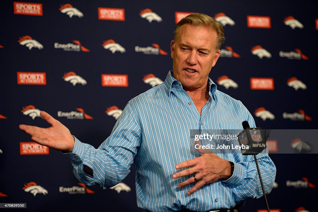 Denver Broncos John Elway Executive Vice President of Football Ops/General Manager