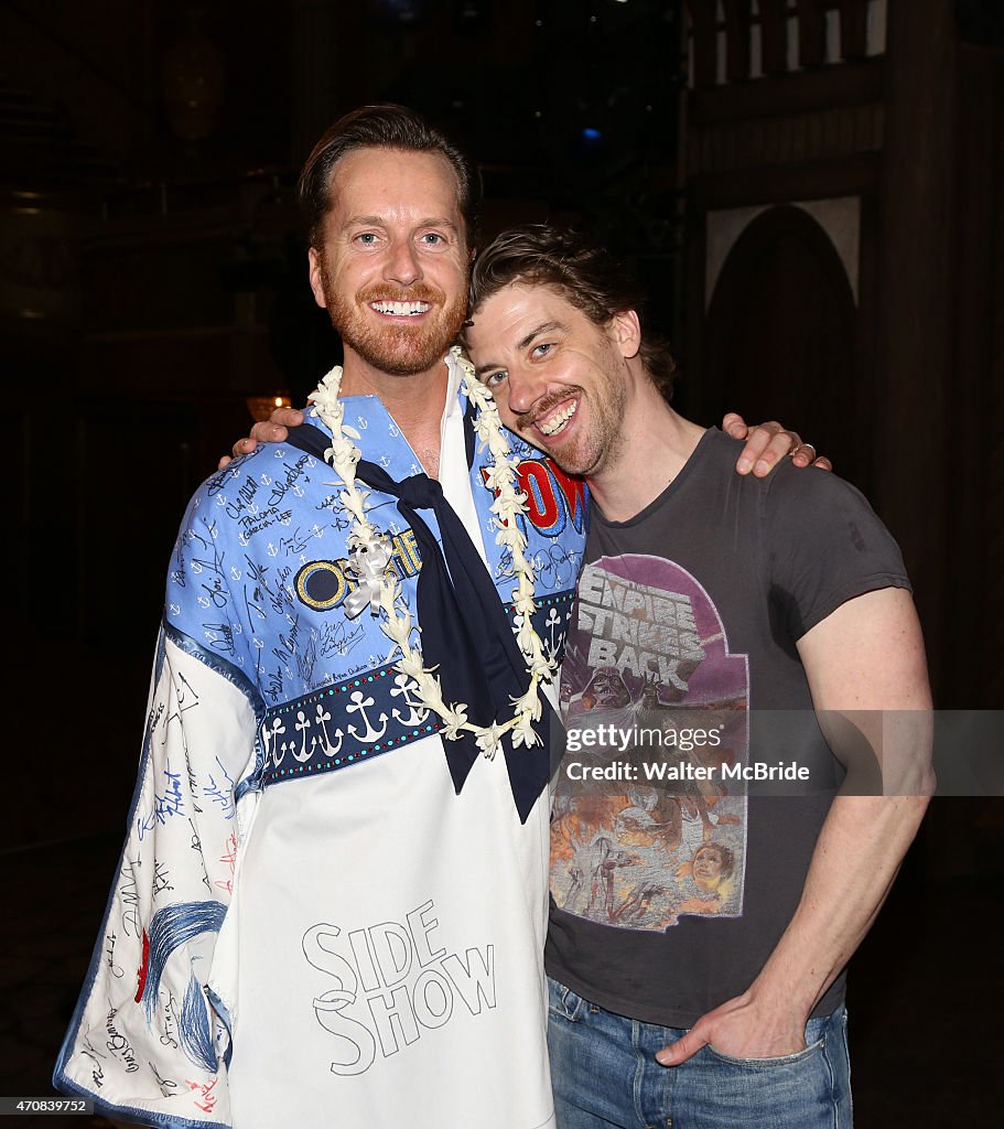 "Something Rotten!" Broadway Opening Night - Arrivals & Curtain Call