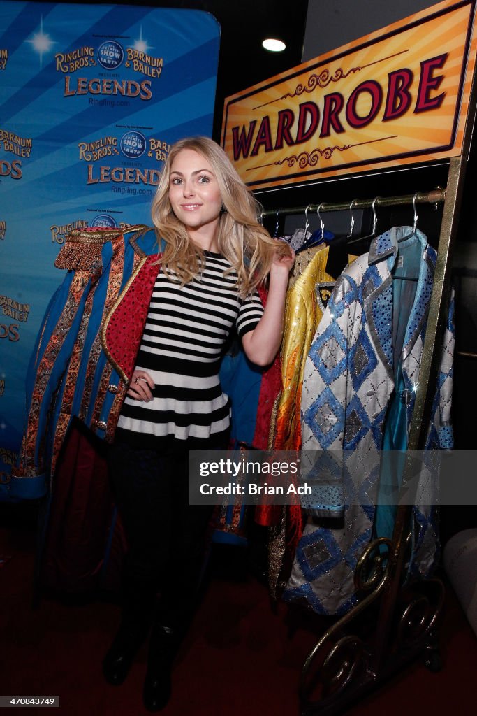 Actress AnnaSophia Robb attends Ringling Bros. and Barnum & Bailey