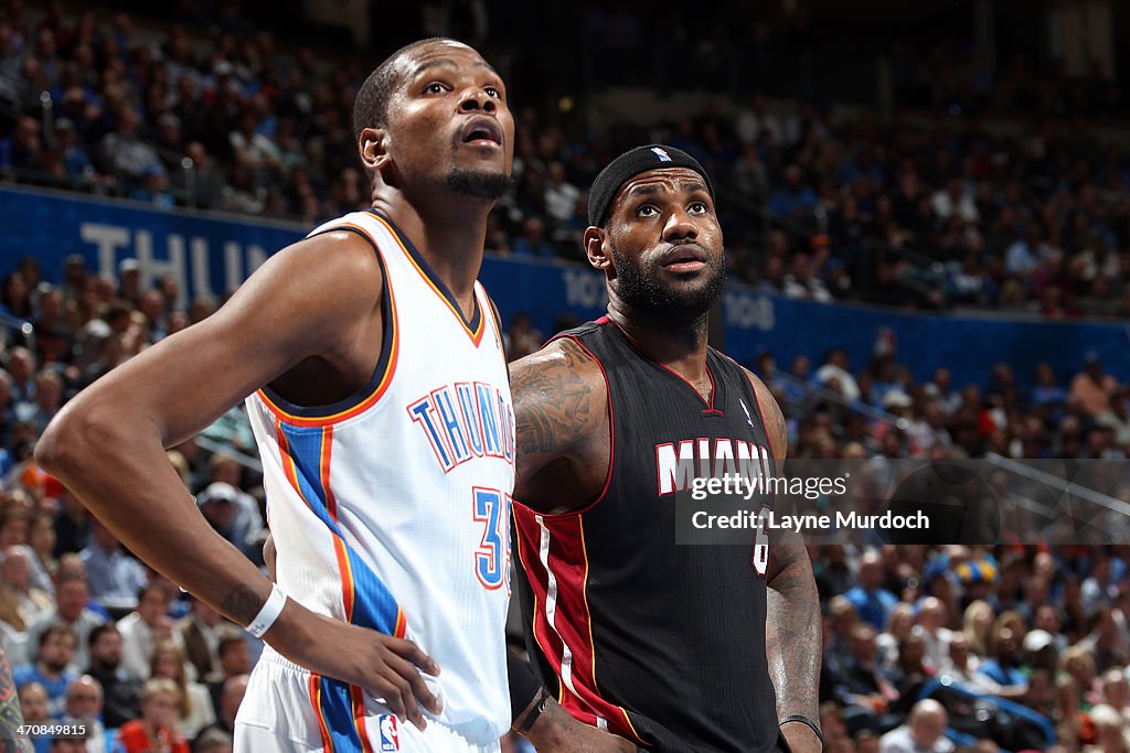 Miami Heat v Oklahoma City Thunder