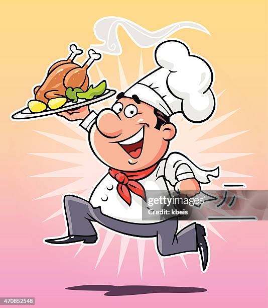 Cook Rushing Cartoon Restaurant Kitchen Equipment Cartoon Photos and Premium High Res ...