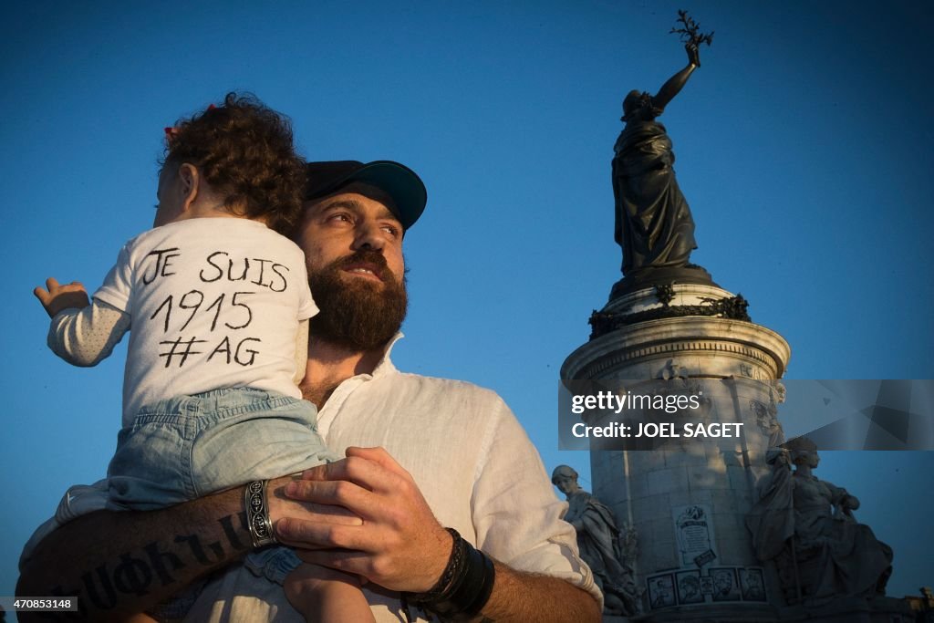 TOPSHOT-FRANCE-ARMENIA-GENOCIDE-ANNIVERSARY