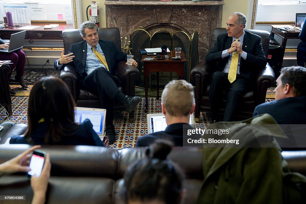 Senators Brown And Casey Hold Briefing On Trans Pacific Partnership