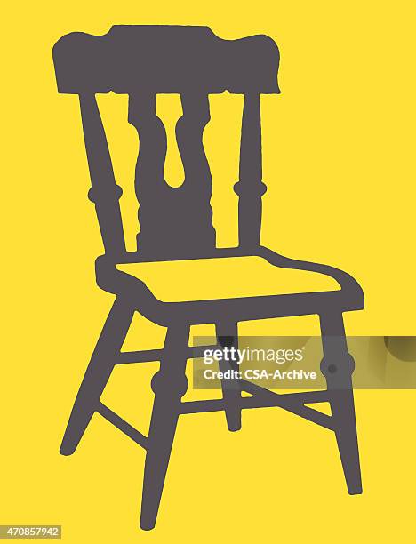 holz stuhl - felsmalerei stock-grafiken, -clipart, -cartoons und -symbole