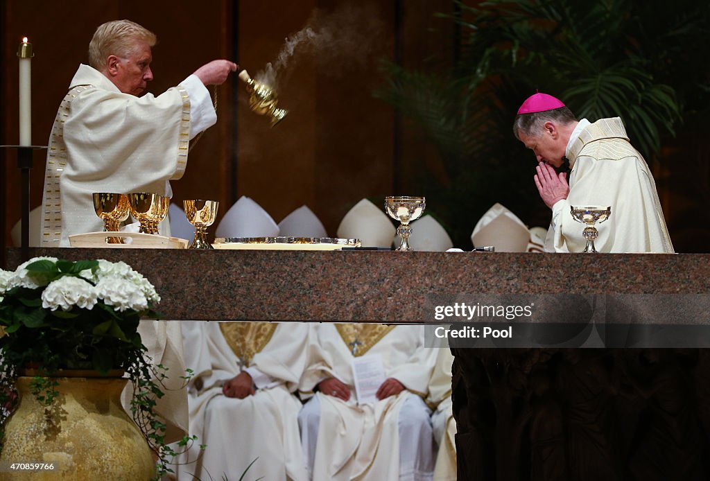 Funeral Mass Held For Francis Cardinal George In Chicago