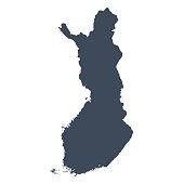 Finland country map